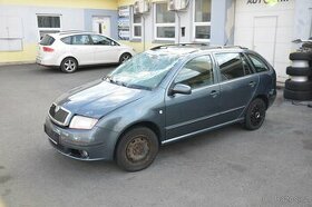 Škoda Fabia kombi 1.4i 16V - originální díly, 9901