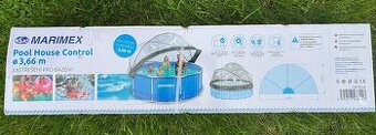 Zastřešení Marimex Pool House Control 3,66 m pro rámové bazé