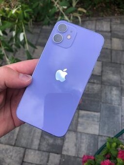 iPhone 12 Mini 64Gb v hezkém stavu, fialový