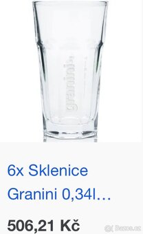 Nové sklenice Granini - 1