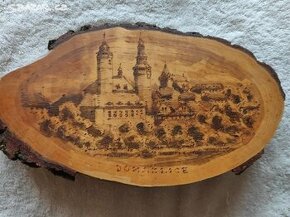 Domažlice - vypalovaný obraz
