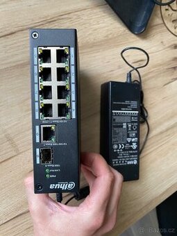 Dahua POE 8 port průmyslový switch
