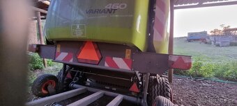 Lis na kulaté balíky Claas variant 460 RC