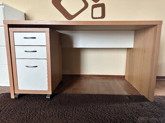 Psací stůl s kontejnerem - 1