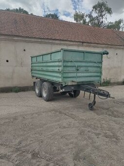 Traktorový návěs výrobce Kralovice 10t.