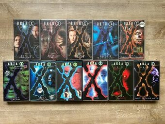 VHS kazety Akta X - celá série