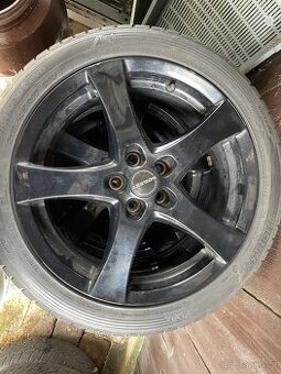 Alu kola Borbet F 5x100 R17 7x17 ET35 černá zimni pneu