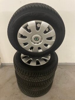 Zimní sada kol r15 pneu 195/65 R15 Barum Polaris 5