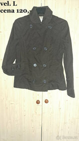 Dámský černý kabátek TOM TAILOR - vel. L