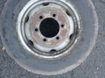 Sada zimních pneu na disku 4x 195/75/16C