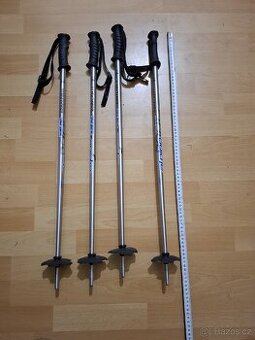 Dětské lyžařské hůlky 65 cm, sjezdové