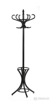 Věšák stojanový černý