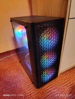 Herni PC - Ryzen 3600, 16GB RAM, SSD+HDD, 6600XT, WIN11