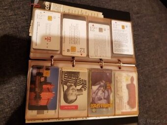 Prodám staré telefonní karty, 28 kusů, pozůstalost.