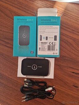 Bluetooth audio adaptér 2v1 (vysílač i přijímač) – kompletní