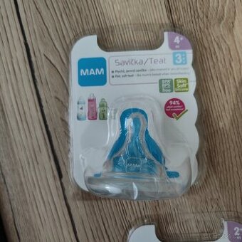 Náhradní savičky MAM 2x a NUK