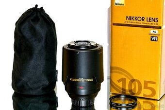 Nikon AF-S Micro 105mm f/2,8 G IF ED VR NEPOUŽITÝ