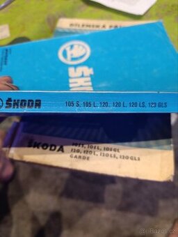 Stará knížka ŠKODA Náhradní díly