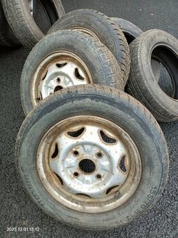 4ks Plechová kola 4x114,3 R13