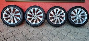Originál alu Škoda Superb 3 5x112 235/45 R18 - 6mm