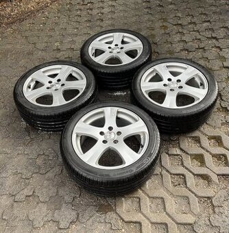 ALU KOLA R17 5X112, OZ, Letní pneu