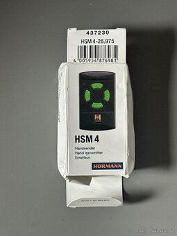 Hormann HSM4, 26,975 MHz ovladač pro vrata a brány, nové