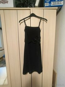 Černé plesové šaty - 1