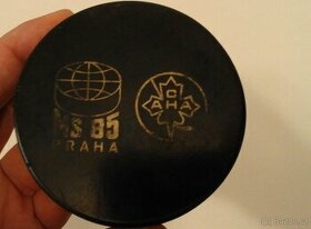 Tréninkový hokejový puk z MS1985 pro tým Kanada - 1