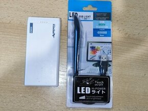 Powerbanka EMOS Alpha 10S + USB světlo - 1