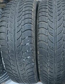 185/65 R14 Sava Eskimo S3, DVĚ zimní pneumatiky, hloubka dez