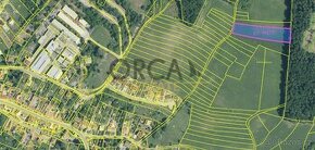 Prodej pozemků o výměře 5202 m2 v k.ú. Kanice (okr. Brno-ven