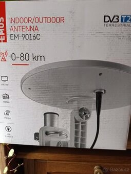 Nová Anténa EMOS EN-9016C LTE DVB-T2 v záruce