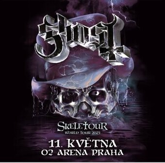 Prodam listky na Ghost Skeletour Worl Tour 2025