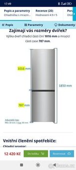 Chladnička s mrazničkou Gorenje Superior NFB612CSXL4 nerez
