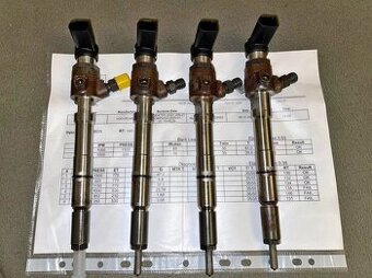 Vstriky 1,6 tdi 77kw po testu plně funkční 4ks