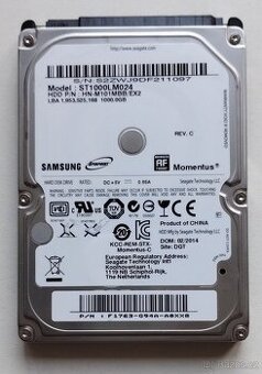 2,5" HDD 1TB Samsung