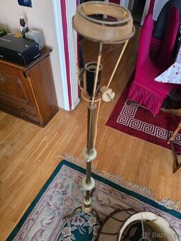 Lampa mosazný mramor