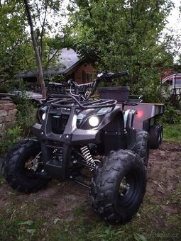 Čtyřkolka ATV 125 ze sklápěcím vozičkem