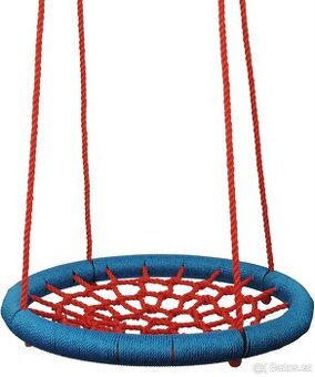 Woody Houpací kruh (100cm) červeno-modrý - 1