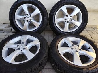 ALU 5x112 r17 MERCEDES + PNEU - PĚKNÁ SADA