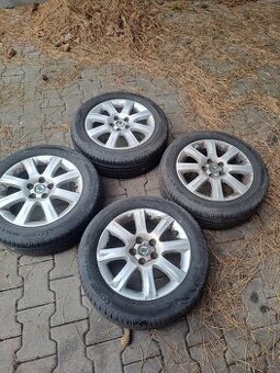 alu kola 5x100 r15 195/55r15 fabia 2