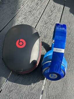Bezdrátová sluchátka Beats by Dr. Dre Studio 2.0 modrá + pou