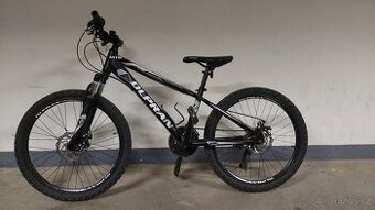 Dětské horské kolo OLPRAN XC 24" černá/bílá