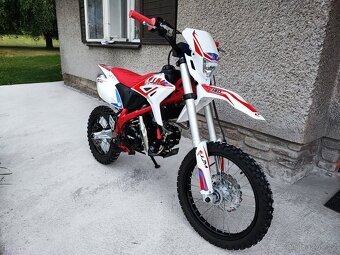 JJM PITBIKE Y140 DUAL PURPOSE 17/14 červená - stav nové moto