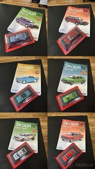 Škoda DeAgostini modely 1:43