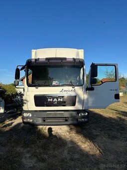 MAN TGL 8.180 4x2 BL – SKŘÍŇOVÁ NÁSTAVBA + HYDRAULICKÉ ČELO