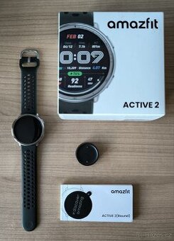 Chytré hodinky Amazfit Active 2 se silikonovým řemínkem
