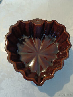 keramická forma na pečení velké srdce