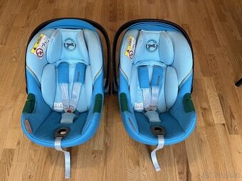 Autosedačky (vajíčka) pro dvojčata - Cybex Aton S2 i-size -