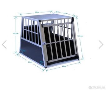 Klec pro psa do auta (rezervace)